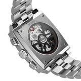  Shop Authentic Tag Heuer Monaco Automatic Chronograph Blue Dial Silver Steel Strap Watch for Men - CBL2111.BA0644 - Luxxuri