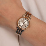  Shop Authentic Tissot Carson Premium Lady Silver Dial Two Tone Steel Strap Watch For Women - T122.210.22.033.01 - Luxxuri