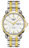  Shop Authentic Tissot T Classic Automatics III White Dial Two Tone Steel Strap Watch For Men - T065.430.22.031.00 - Luxxuri