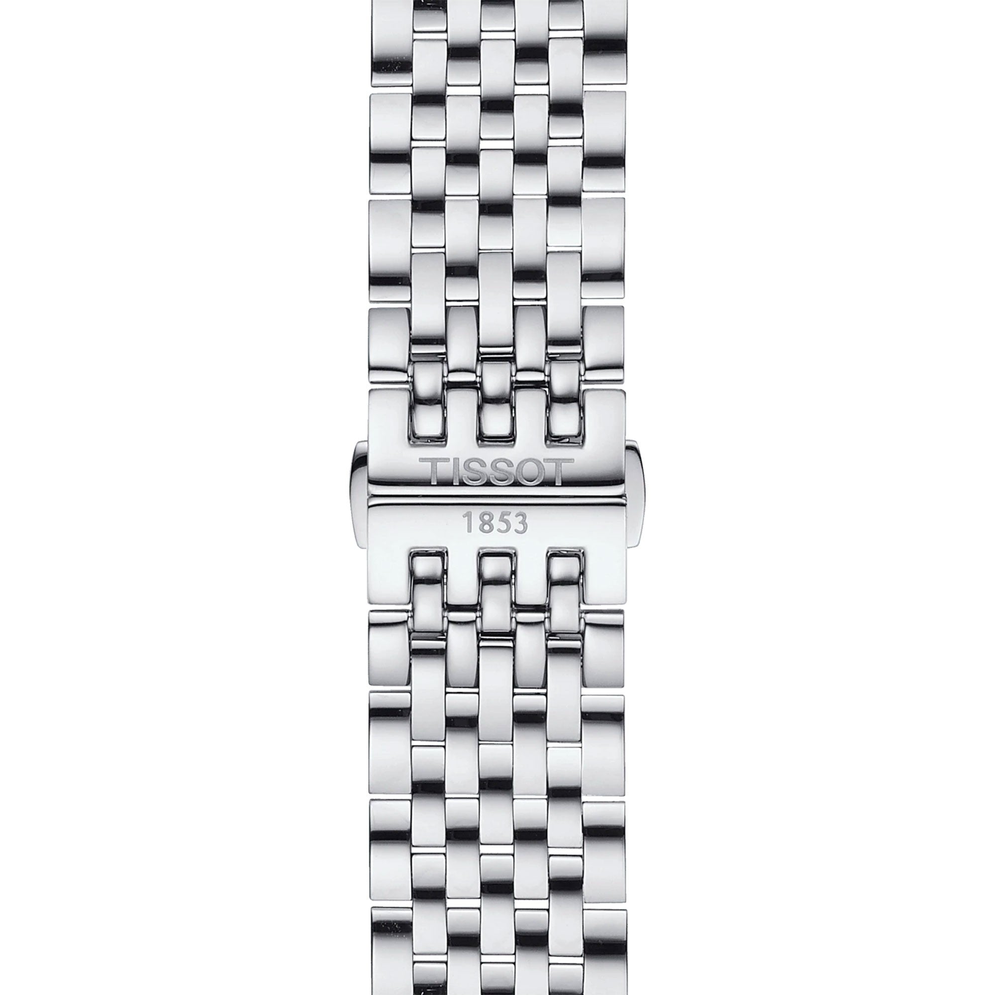 Tissot T Classic Tradition Silver Dial Silver Steel Strap Watch For Men - T063.610.11.038.00