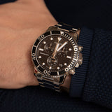  Shop Authentic Tissot Seastar 1000 Chronograph Black Dial Silver Steel Strap Watch For Men - T120.417.11.051.00 - Luxxuri