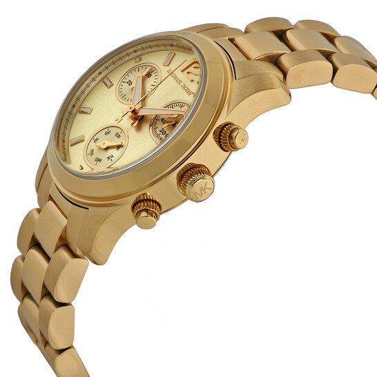  Shop Authentic Michael Kors Cooper Gold Dial Gold Steel Strap Watch for Women - MK6274 - Luxxuri