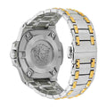  Shop Authentic Versace Chain Reaction Quartz White Dial Two Tone Steel Strap Watch for Men - VEDY00519 - Luxxuri