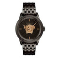  Shop Authentic Versace Palazzo Empire Quartz Black Dial Black Steel Strap Watch For Men - VEDB00518 - Luxxuri