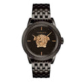  Shop Authentic Versace Palazzo Empire Black Dial Black Steel Strap Watch for Men - VERD00518 - Luxxuri