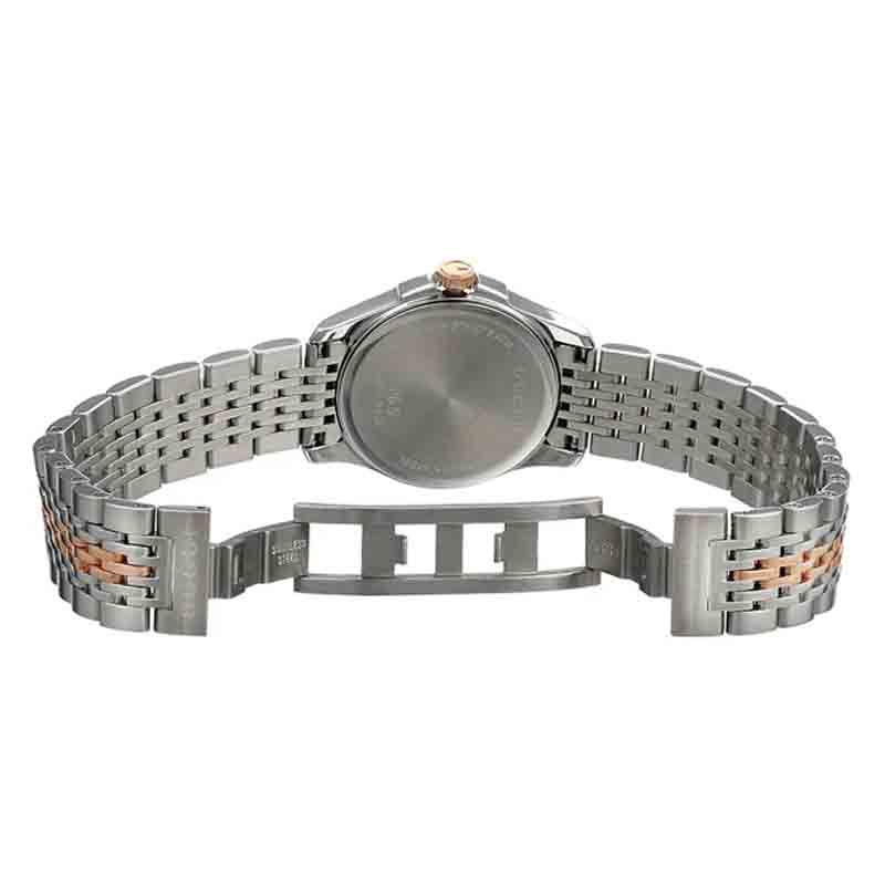  Shop Authentic Gucci G Timeless Diamonds Mother of Pearl Dial Two Tone Mesh Bracelet Watch for Women - YA126513 - Luxxuri