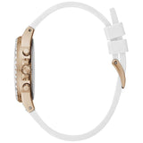  Shop Authentic Guess Moonlight Diamonds White Dial White Rubber Strap Watch for Women - GW0257L2 - Luxxuri