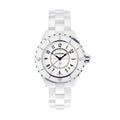  Shop Authentic Chanel J12 Quartz White Dial White Steel Strap Watch for Women - J12 H5698 - Luxxuri