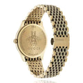  Shop Authentic Gucci G Timeless Quartz Silver Dial Gold Steel Strap Watch For Women - YA1264155 - Luxxuri