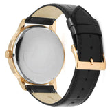  Shop Authentic Guess Delancy Quartz Silver Dial Black Leather Strap Watch For Men - W0870G2 - Luxxuri