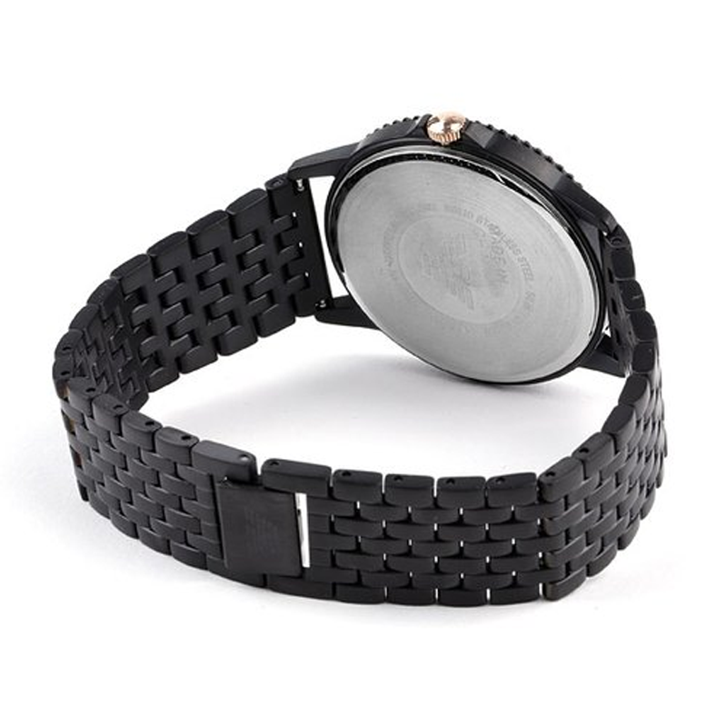  Shop Authentic Emporio Armani Interchangeable Black Dial Black Steel Strap Watch For Men - AR80021 - Luxxuri