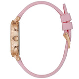  Shop Authentic Guess Solstice Diamonds White Dial Pink Rubber Strap Watch For Women - GW0113L4 - Luxxuri