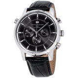  Shop Authentic Tommy Hilfiger Harrison Chronograph Black Dial Black Leather Strap Watch for Men - 1790875 - Luxxuri