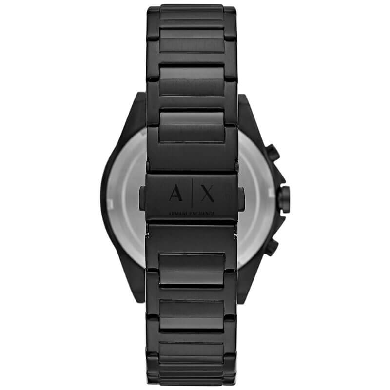  Shop Authentic Armani Exchange Drexler Chronograph Black Dial Black Steel Strap Watch For Men - AX2639 - Luxxuri