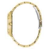  Shop Authentic Guess Cosmo Diamonds Gold Dial Gold Steel Strap Watch For Women - GW0033L2 - Luxxuri