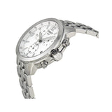  Shop Authentic Tissot PRC 200 Chronograph White Dial Silver Steel Strap Watch For Men - T055.417.11.017.00 - Luxxuri