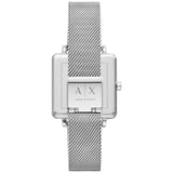  Shop Authentic Armani Exchange Lola Quartz Silver Dial Silver Mesh Strap Watch For Women - AX5800 - Luxxuri