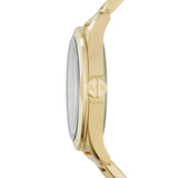  Shop Authentic Armani Exchange Nico Analog Black Dial Gold Steel Strap Watch For Men - AX2328 - Luxxuri