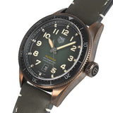  Shop Authentic Tag Heuer Autavia Calibre 5 Automatic Olive Green Dial Green Leather Strap Watch for Men - WBE5190.FC8268 - Luxxuri