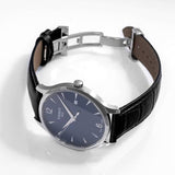  Shop Authentic Tissot T Classic Tradition Blue Dial Black Leather Strap Watch For Men - T063.610.16.047.00 - Luxxuri