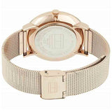  Shop Authentic Tommy Hilfiger Jenna Quartz Rose Gold Dial Rose Gold Mesh Bracelet Watch For Women - 1781944 - Luxxuri