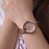  Shop Authentic Movado Edge Rose Gold Dial Rose Gold Steel Strap Watch for Women - 3680013 - Luxxuri