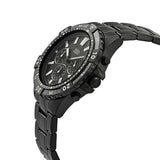  Shop Authentic Fossil Garrett Chronograph Black Dial Black Steel Strap Watch for Men - FS5773 - Luxxuri