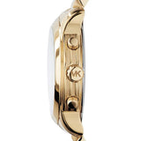  Shop Authentic Michael Kors Cooper Chronograph White Dial Gold Steel Strap Watch For Women - MK5916 - Luxxuri