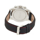  Shop Authentic Hugo Boss Navigator Black Dial Black Leather Strap Watch for Men - 1513535 - Luxxuri