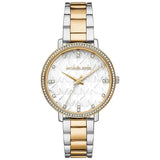  Shop Authentic Michael Kors Pyper Three Hand White Dial Two Tone Steel Strap Watch For Women - MK4595 - Luxxuri