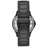 Shop Authentic Armani Exchange Hampton Chronograph Black Dial Black Steel Strap Watch For Men - AX2192 - Luxxuri