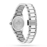  Shop Authentic Gucci G Timeless Quartz Diamonds Black Dial Silver Steel Strap Watch For Women - YA1265024 - Luxxuri