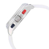  Shop Authentic Tommy Hilfiger Digital Silver Dial White Silicone Strap Watch For Men - 1791764 - Luxxuri