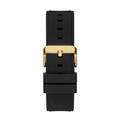 Guess Third Gear Multifunction Black Dial Black Rubber Strap Watch for Men - GW0334G2