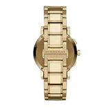  Shop Authentic Burberry The City Gold Dial Gold Steel Strap Watch for Women - BU9753 - Luxxuri