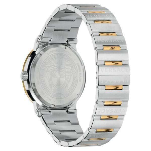  Shop Authentic Versace Greca Green Dial Silver Steel Strap Watch for Women - VEVH00720 - Luxxuri