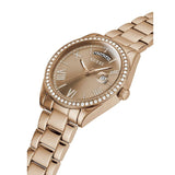  Shop Authentic Guess Luna Diamonds Rose Gold Dial Rose Gold Steel Strap Watch for Women - GW0307L3 - Luxxuri