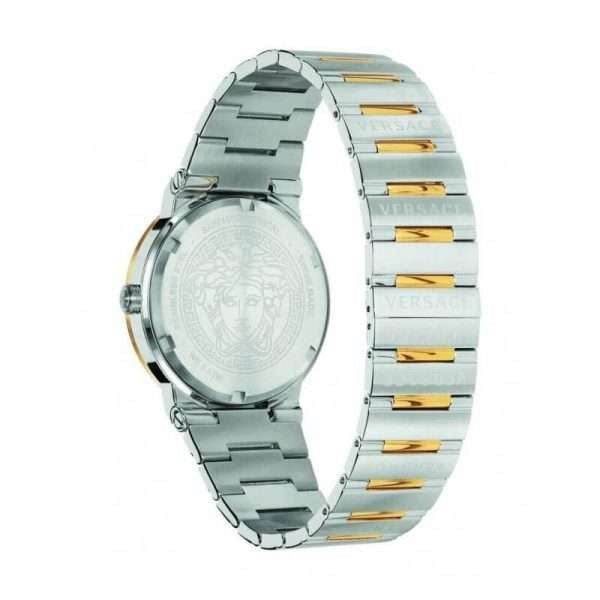  Shop Authentic Versace Greca Green Dial Silver Steel Strap Watch for Men - VEVI00420 - Luxxuri