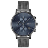  Shop Authentic Hugo Boss Skymaster Chronograph Grey Dial Grey Mesh Bracelet Watch for Men  - 1513934 - Luxxuri