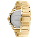  Shop Authentic Tommy Hilfiger Chase Quartz White Dial Gold Steel Strap Watch for Men - 1791576 - Luxxuri