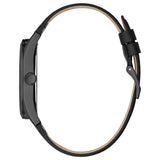  Shop Authentic Guess Analog Quartz Black Dial Black Leather Strap Watch For Men - GW0389G4 - Luxxuri