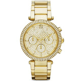 Shop Authentic Michael Kors Parker Gold Dial Gold Steel Strap Watch for Women - MK5856 - Luxxuri