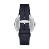  Shop Authentic Emporio Armani Kappa Quartz Blue Dial Blue Leather Strap Watch For Women - AR11012 - Luxxuri