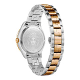  Shop Authentic Versace Hellenyium GMT Blue Dial Two Tone Steel Strap Watch for Men - V11060017 - Luxxuri