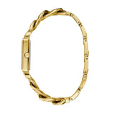  Shop Authentic Guess Vanity Diamonds Silver Dial Gold Steel Strap Watch for Women - W1030L2 - Luxxuri