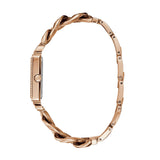  Shop Authentic Guess Vanity Diamonds Silver Dial Gold Steel Strap Watch for Women - W1030L4 - Luxxuri