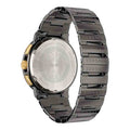Versace Greca Icon Quartz Black Dial Black Steel Strap Watch For Men - VEZ900521