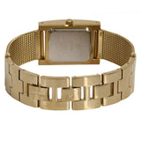  Shop Authentic Guess Nouveau Diamonds Gold Dial Gold Mesh Bracelet Watch for Women - W0127L2 - Luxxuri