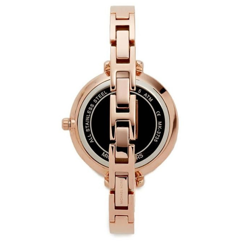  Shop Authentic Michael Kors Jaryn Quartz Rose Gold Dial Rose Gold Steel Strap Watch For Women - MK3735 - Luxxuri