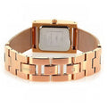 Guess Nouveau Diamonds Rose Gold Dial Rose Gold Mesh Bracelet Watch for Women - W0127L3